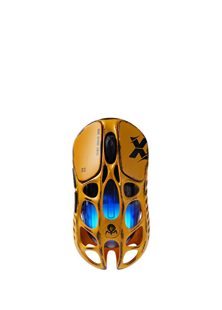Mercury X RGB 32K DPI Special Edition Sarı Kablosuz Optik Gaming Mouse