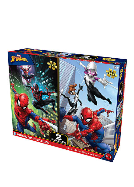Marvel Spider-Man 200 Piece 2-Piece 3D Puzzle 