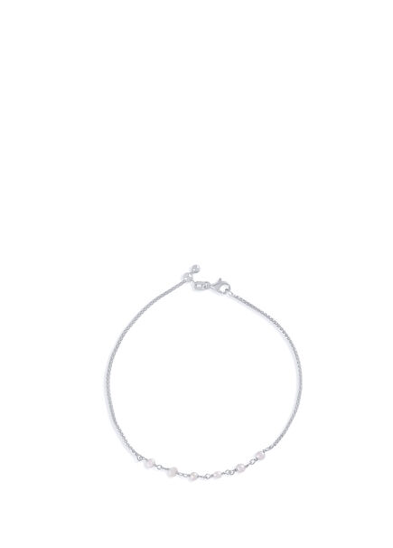 Mandy 925 Ayar Gümüş Kadın İnci Bileklik