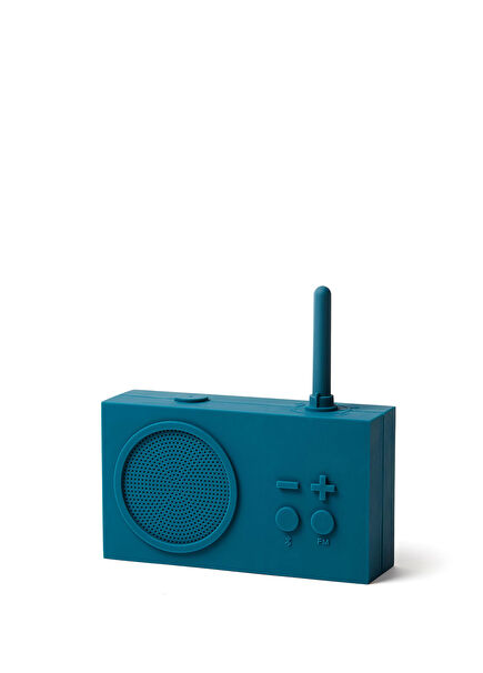 Tykho 3 Blue Radio and Bluetooth Speaker