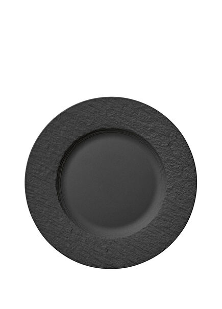 Manufacture Rock Siyah Porselen Yemek Tabağı 27 cm