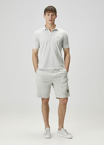 Light Grey Cargo Bermuda