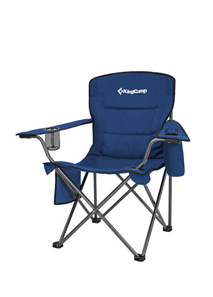 Lotus XL Mavi Cool Ice Ultra Konforlu & Takviyeli Katlanır Kamp Sandalyesi