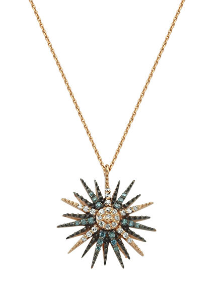 Jardin Star Diamond Women's Gold Necklace