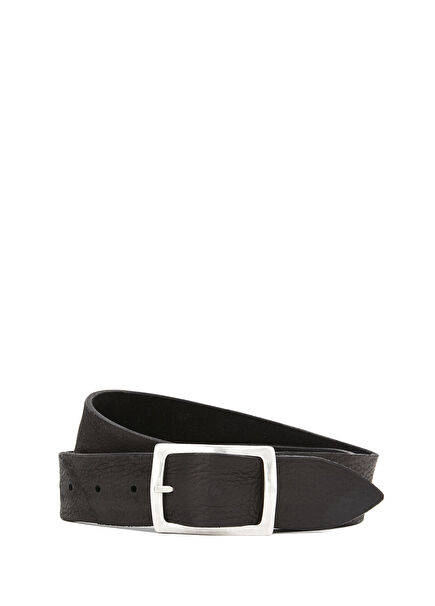 Siyah Erkek Deri Kemer