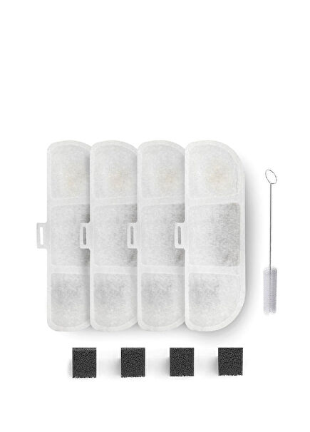 Akıllı Çelik Su Pınarı 4'lü Yedek Filtre (X8651 Uyumlu)