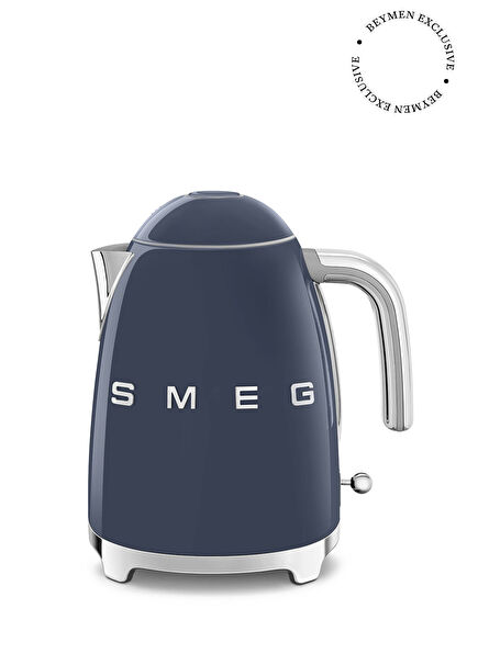 50s Style Koyu Mavi Su Isıtıcı