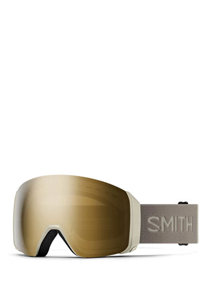 4D MAG XL Chalk ChromaPop Sun Black Gold Unisex Ski Goggles + Bonus Lens