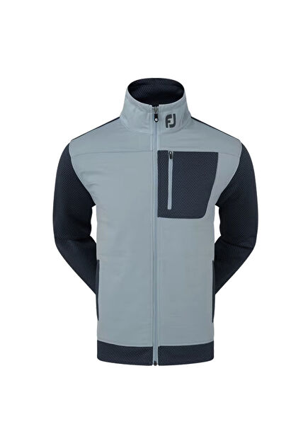 ThermoSeries Hibrit Mavi Erkek Golf Ceketi 88808