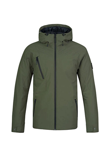 Derk II Chive Kapüşonlu Erkek Outdoor Mont
