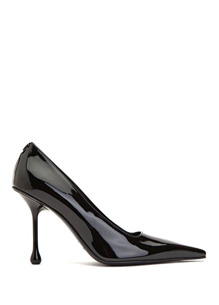 Ixia Black Patent Leather Stiletto