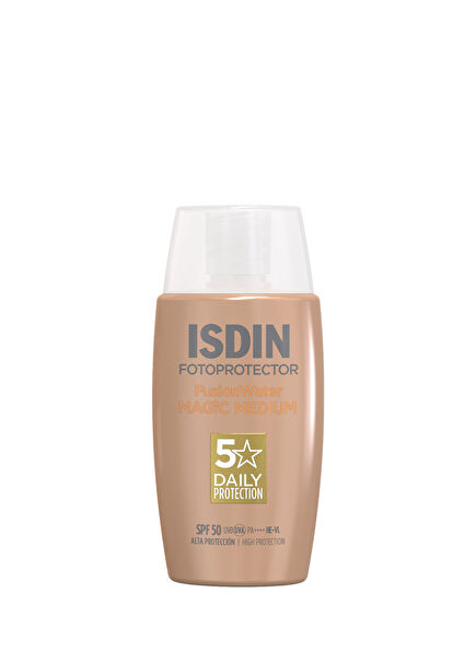 Fotoprotector Fusion Water Color Magic SPF50+ Medium Renkli Güneş Kremi 50 ml
