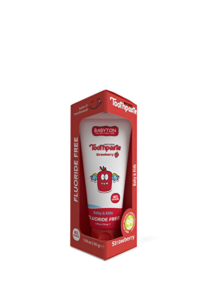 Strawberry Flavored Organic Toothpaste