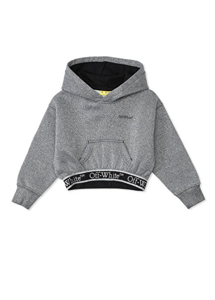Silver Kapüşonlu Kız Çocuk Sweatshirt