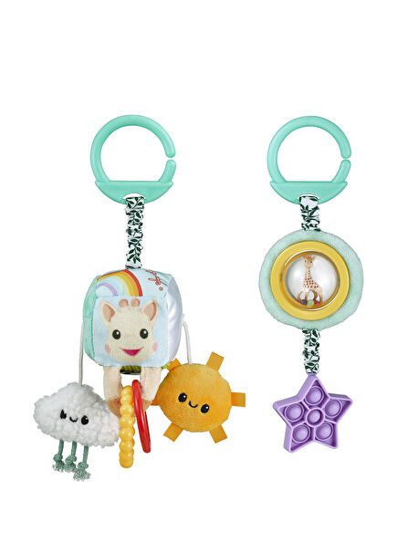 Figured 2-Piece Hangable First Development Toy