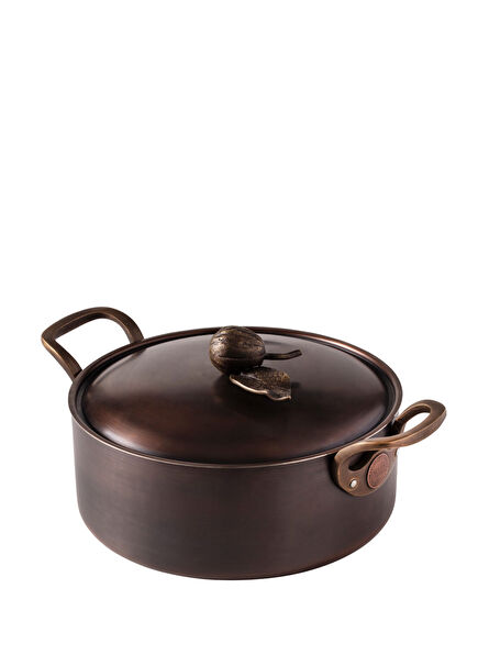 Artisan Collection Copper Deep Pot 24 cm