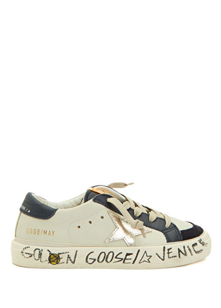 May Multicolored Unisex Kids Leather Sneaker