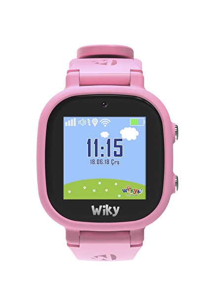 Pink 5E Video and Voice Call Smart Kids Watch with eSim