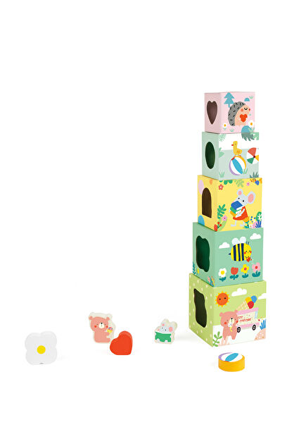 Forest Stackable Blocks Wooden Toy