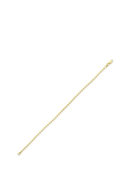 Top Top 14K Gold Men's Chain Bracelet