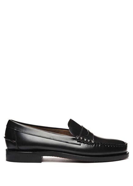 Classic Dark Brown Men's Leather Loafer