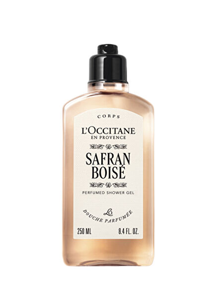Saffron Boisé Woody and Amber Notes Perfumed Shower Gel 250 ml