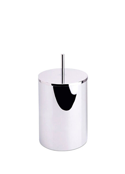 Chrome Color Bathroom Waste Bin 3 Lt