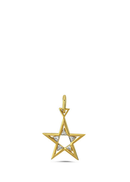 Popstar Gold Plated Women's Pendant