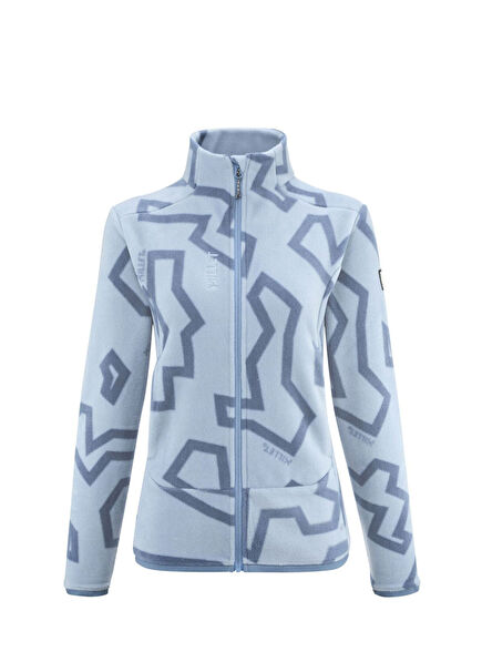 CIMAI Blue Fleece Women's Sports Jacket MIV10624 N9926