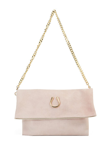 Rehi Pink Women's Suede Bag