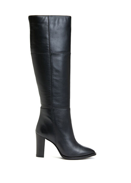 Black Womens Leather Boots