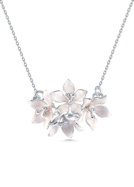 Yaseminler 925 Ayar Gümüş Kadın Kolye