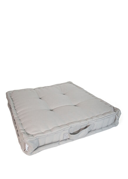 French Mattress Gri Bisküvi Minder