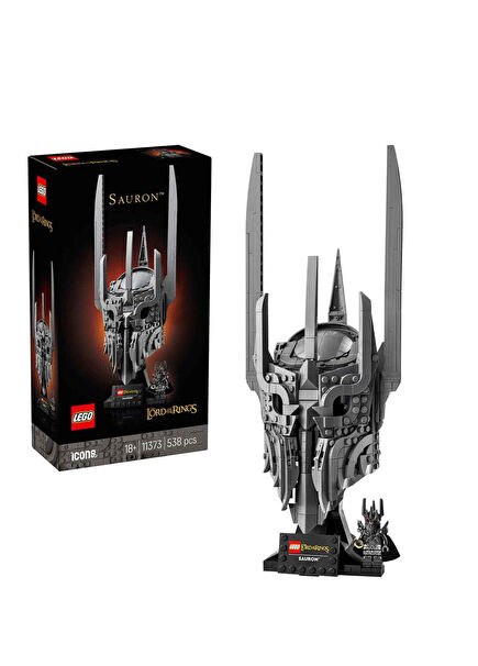 Icons Yüzüklerin Efendisi: Sauron'un Miğferi 538 Parça 18+ Yaş Dekoratif Yapı Oyuncağı 11373 