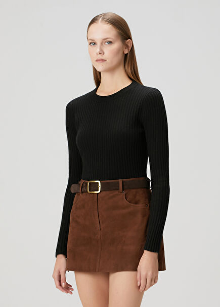 Bibi Black Cashmere Knitwear