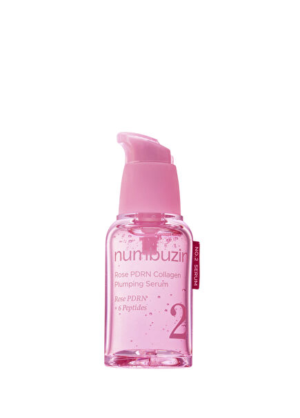 No.2 Rose PDRN Collagen Plumping Moisturizing Brightening Skin Serum 30 ml