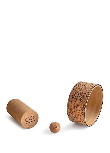 Back & Spine Yoga & Pilates Wooden Mushroom Massage Kit