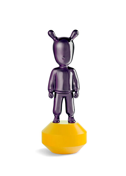 The Guest Little Purple Porcelain Sculpture