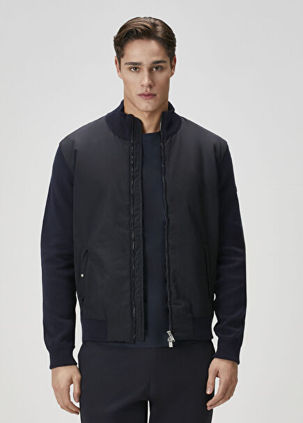 Lacivert Triko Hırka