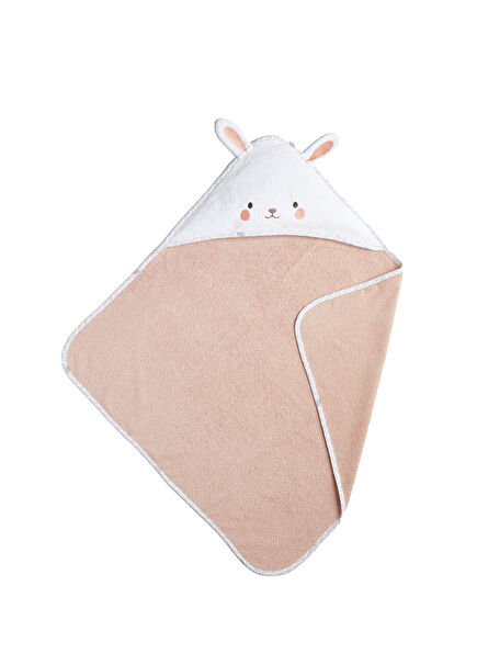 Hero Kahraman Başlıklı Bunny Unisex Bebek Çocuk Kurulama Havlusu