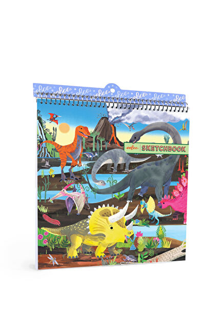 Dinosaur Wire Sketchbook Drawing Pad