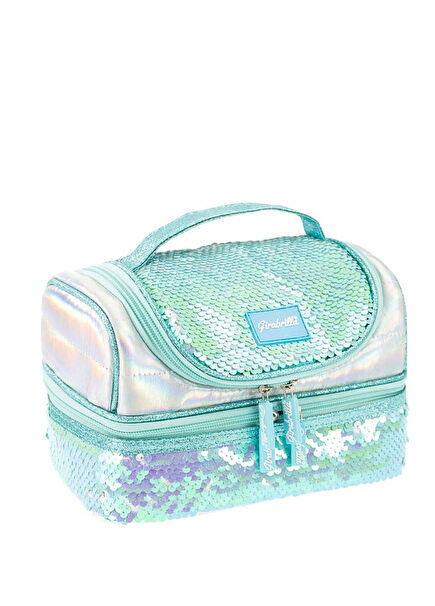 Mint Sequined Girls' Lunch Box