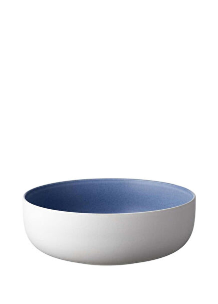 North Mat Beyaz Seramik Salata Kasesi 25 cm