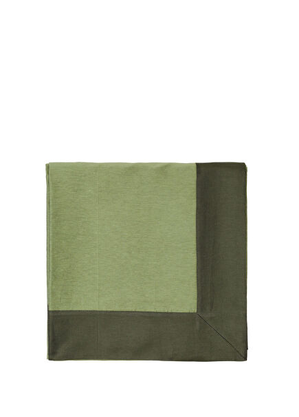 Green Linen Tablecloth