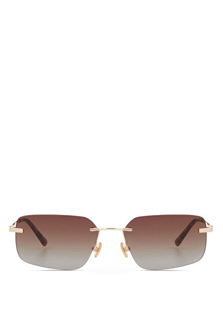 CR 80095 C2 Altın Rengi Metal Erkek Güneş Gözlüğü