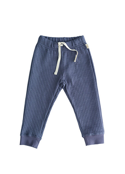 Kids Lacivert Kapitone Pantolon