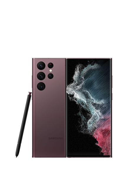 Galaxy S22 Ultra 5G 128 GB Bordo Akıllı Cep Telefonu