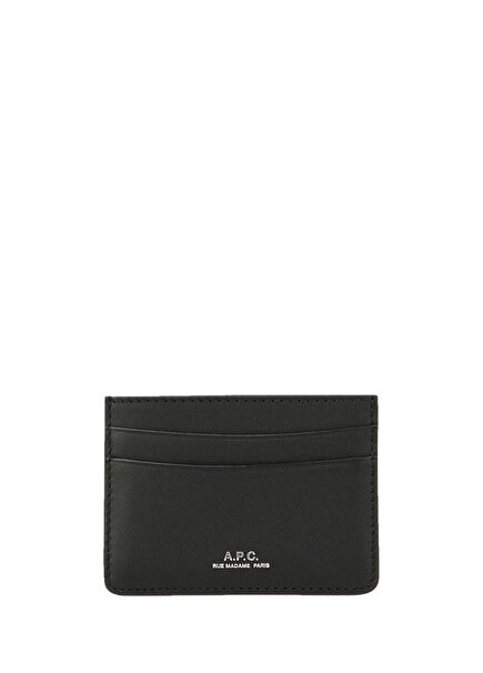 Andre Navy Blue Men's Leather Card Holder