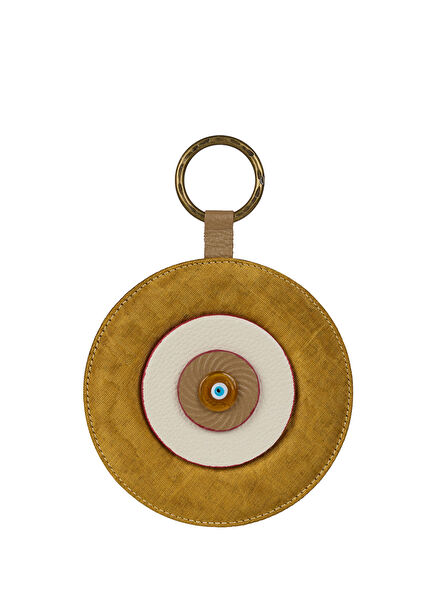 Signature Göz Kutnu Sarı Cam Nazarlık