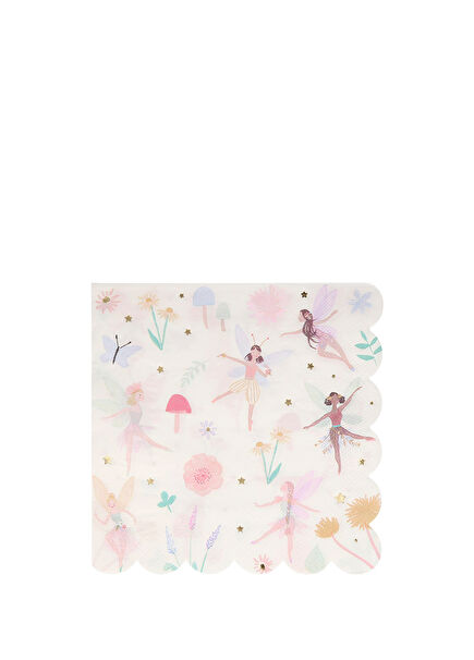 Fairy Girl Large Size 16-Pack Napkin